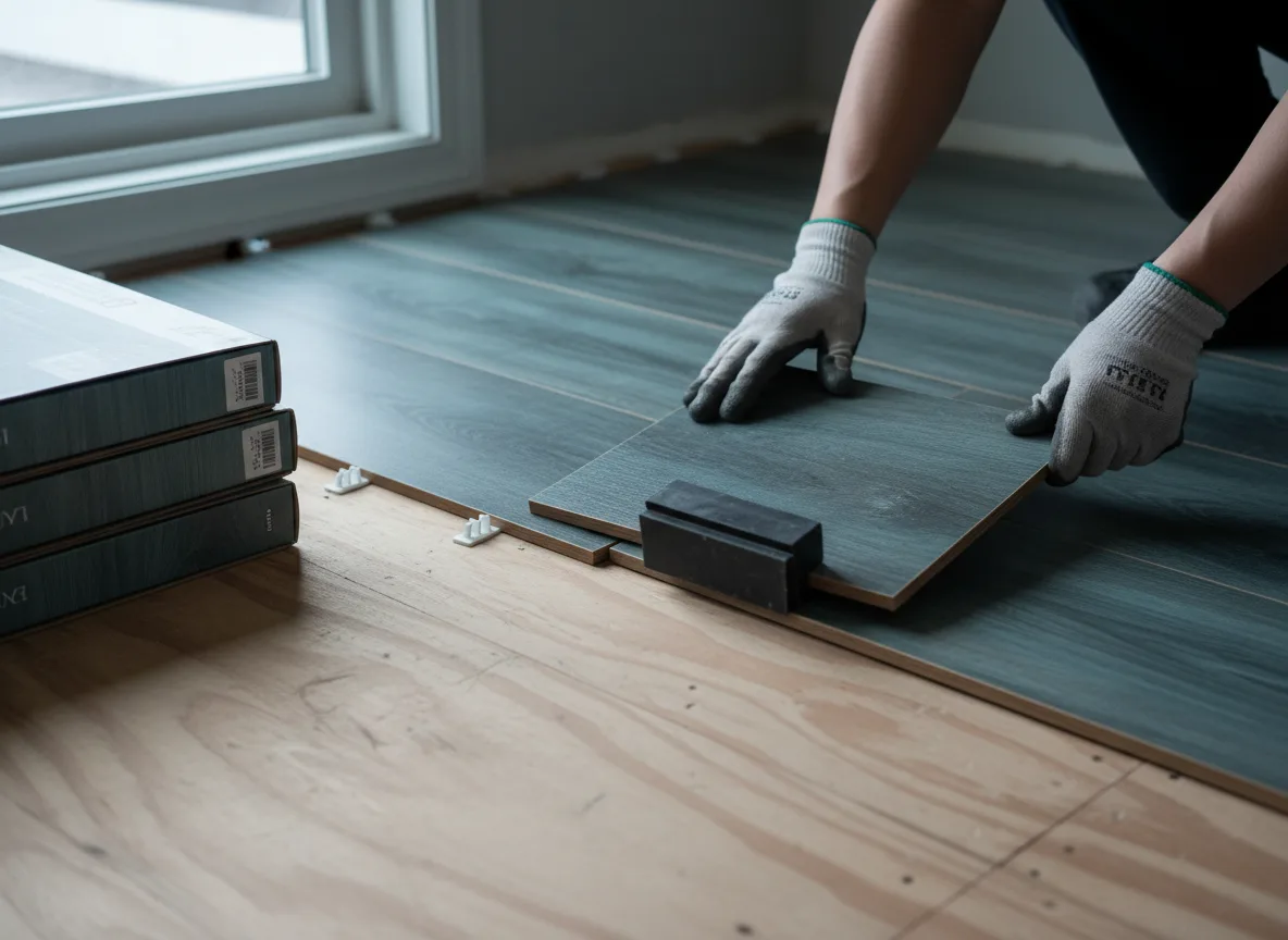 Luxury Vinyl Plank Installation company in Reva, SD